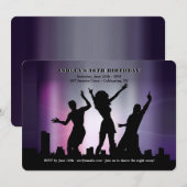 Party People Uitnodiging (Voorkant / Achterkant)