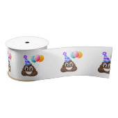 Party Poop Emoji Birthday Ribbon Lint (Spoel)
