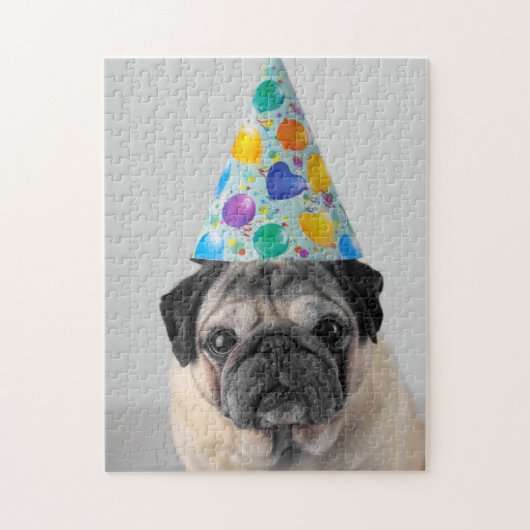 Party Pug Legpuzzel (Verticaal)