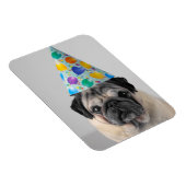 Party Pug Magneet (Rechterzijde)