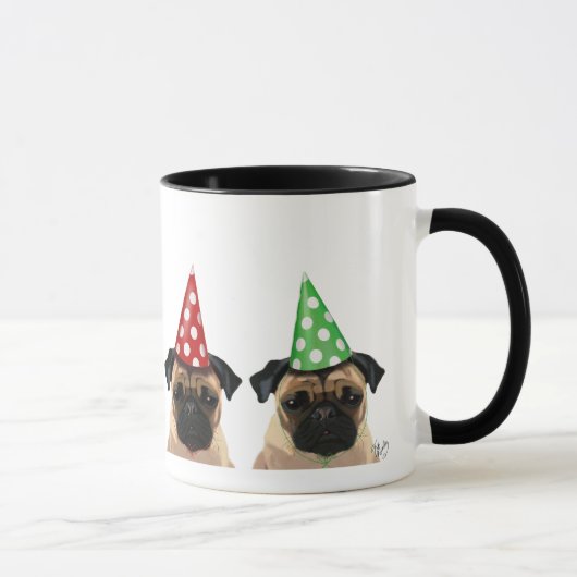 Party Pugs Pair Mok (Rechts)