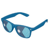 Party Shades Sunglasses with flag of Minnesota Retro Zonnebril (Gekanteld)