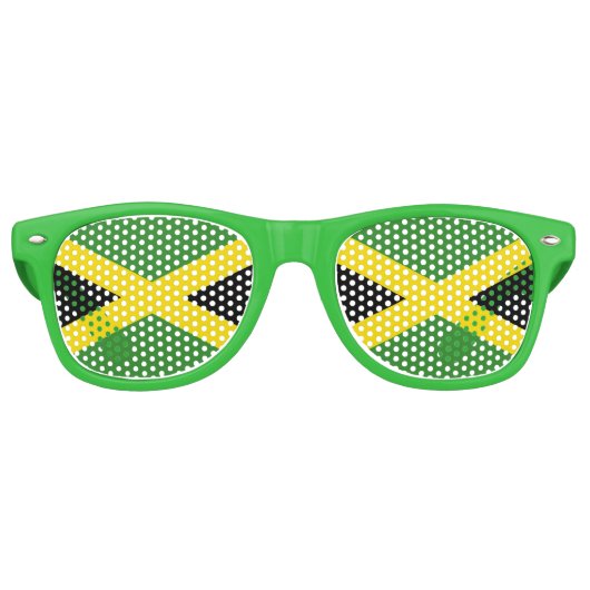 Party Shades Zonnebril - Jamaica vlag (Voorkant)