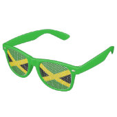 Party Shades Zonnebril - Jamaica vlag (Gekanteld)