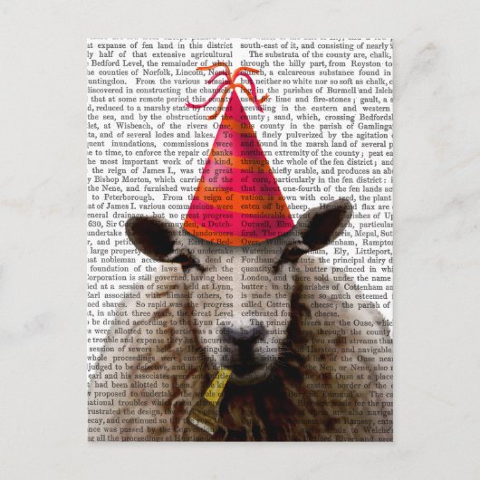 Party Sheep Briefkaart (Voorkant)