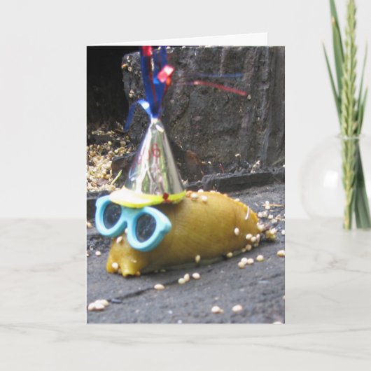 Party Slug Invitation (Voorkant)