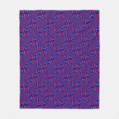 Party Spirit Design Patterns And Textures Fleece Deken (Voorkant)