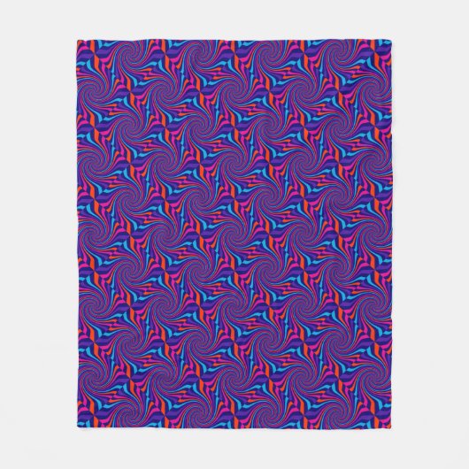 Party Spirit Design Patterns And Textures Fleece Deken (Voorkant)