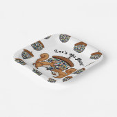 Party Squirrels Let's Go Nuts Papieren Bordje (Gebogen)