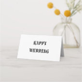 Party Supplies > Papier > Kaarten plaatsen (Achterkant)