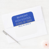 Party Time! Autocollants d'étiquette de nom de réu (Enveloppe)