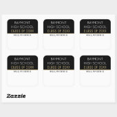 Party Time! Autocollants d'étiquette de nom de réu (Feuille)