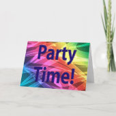 Party Time-Felicitaties voor je prestaties Kaart (Voorkant)