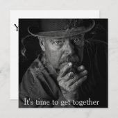 Party Time Kaart (Voorkant / Achterkant)