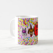 Party Time Koffiemok (Voorkant links)