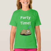 Party Time Meisjes 'Basic T-shirts (Voorkant)