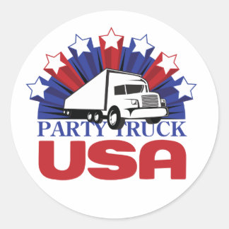 Party Truck USA: De Sticker