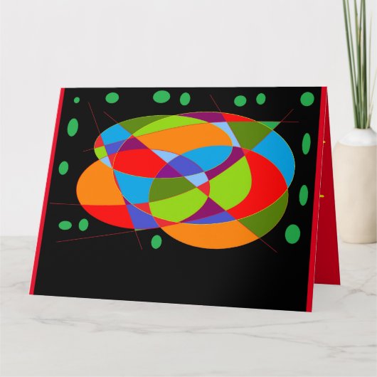 Party uitnodiging kaart leuke berichten gemengde k (Voorkant)