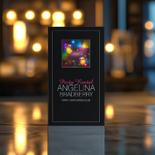 Party Verhuur servies Decor Ballonbenodigdheden Visitekaartje