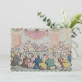 Party - Vlakke Uitnodigingsgrootte 12,7 cm x 17,8  Save The Date (Staand voorkant)