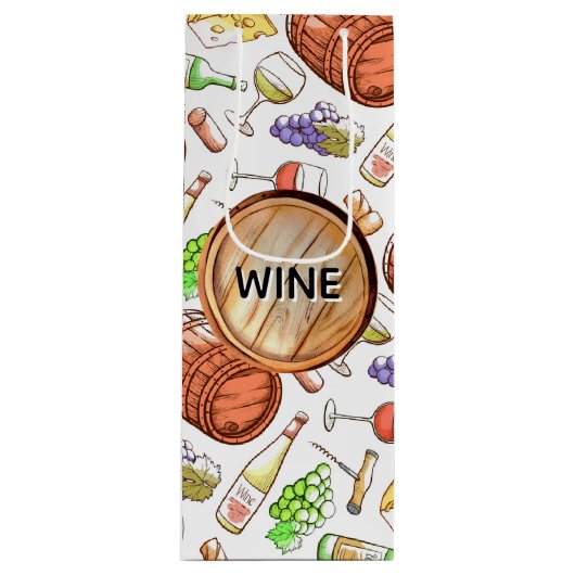 Party wijn cadeautas (Voorkant)