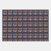 Partypage du papier d'emballage 2 pack (Devant 3)