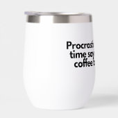 "Paruline à procrastination - Pause café approuvée (Droite)