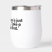 "Paruline à procrastination - Pause café approuvée (Gauche)