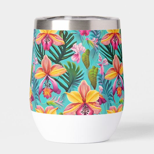 Paruline à vin à imprimé tropical (Arrière)