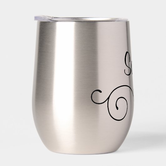 Paruline À Vin Isolé Avec Nom (Droite)