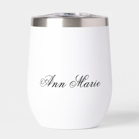 Paruline à vin personnalisée (Avant)