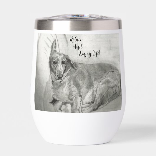 Paruline à vin sans pierre (Avant)