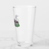 Paruline en verre avec lard commun (Gauche)