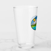 Paruline en verre du col (Droite)