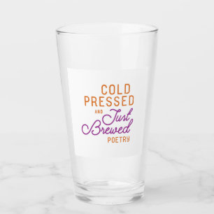 Paruline en verre pressé à froid et simplement bra