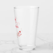 Paruline en verre - Santa Claus et Sleigh Salutati (Gauche)