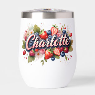 Paruline florale Berry personnalisée - "Charlotte"