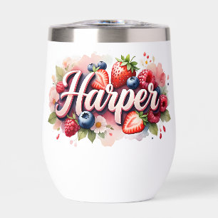 Paruline florale Berry personnalisée - "Harper"
