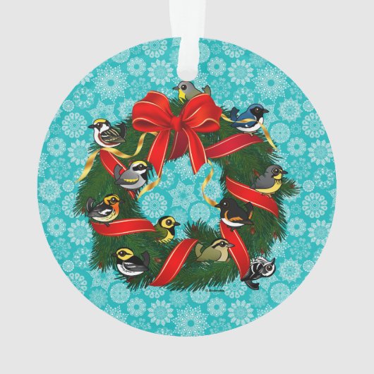 Parulines Birdorées Courbe de Noël (dos)