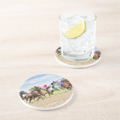 Parx Racing - Pennsylvania Derby Day Zandsteen Onderzetter (Zijkant)