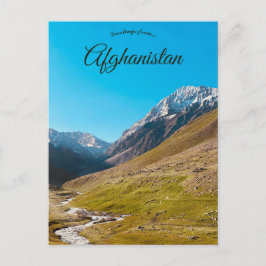 Paryan Valley Afghanistan Briefkaart