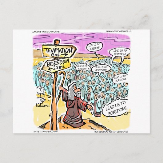 Pas À La Tentation ? Cartes cadeaux amusantes et T (Devant)