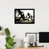 Pas aan met het Poster Chiropractisch Kantoor (Thuiskantoor)