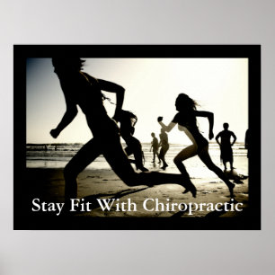Pas aan met het Poster Chiropractisch Kantoor