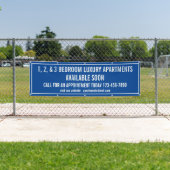 Pas afdelingen voor huur multi-gekleurd medium aan spandoek (Insitu)
