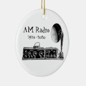 Pas AM RadioOntvanger aan Keramisch Ornament (Rechts)