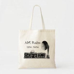 Pas  AM RadioOntvanger aan Tote Bag