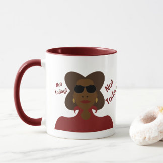 Pas aujourd'hui Café Mug