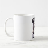 Pas aujourd'hui Huimaan Funny Grumpy Chat Mug - Sa (Gauche)