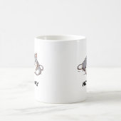 Pas aujourd'hui Mug | Sleeting Funny cat (Centre)